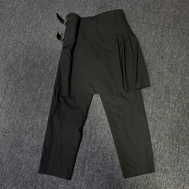 꼼데가르송 스커트 레이어드 팬츠