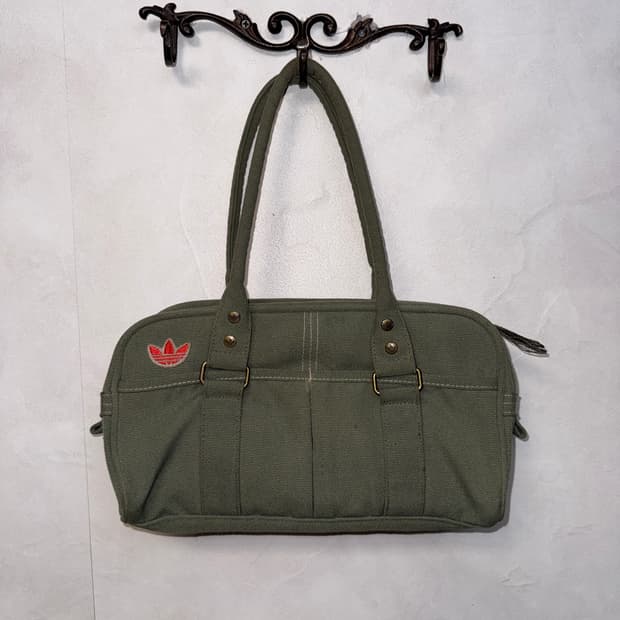 Adidas mute green firebird shoulder bag