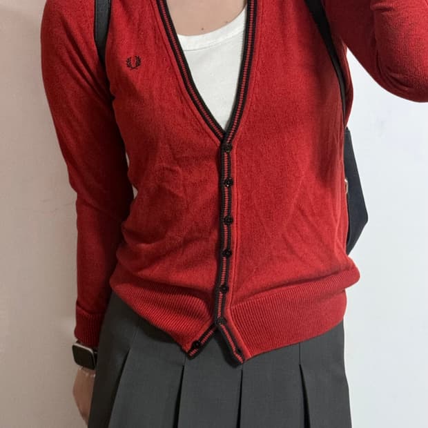 FRED PERRY (프레드페리)  가디건