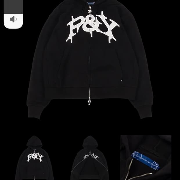 Punkandyo 후드집업