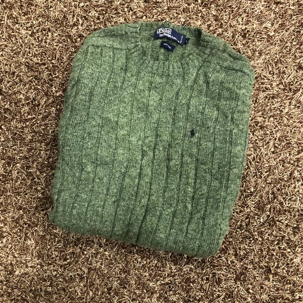 폴로 랄프로렌 울 니트