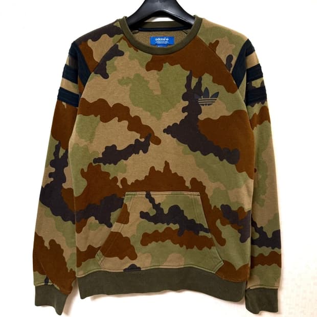🤎아디다스 파이어버드 카모 밀리터리 맨투맨🤎