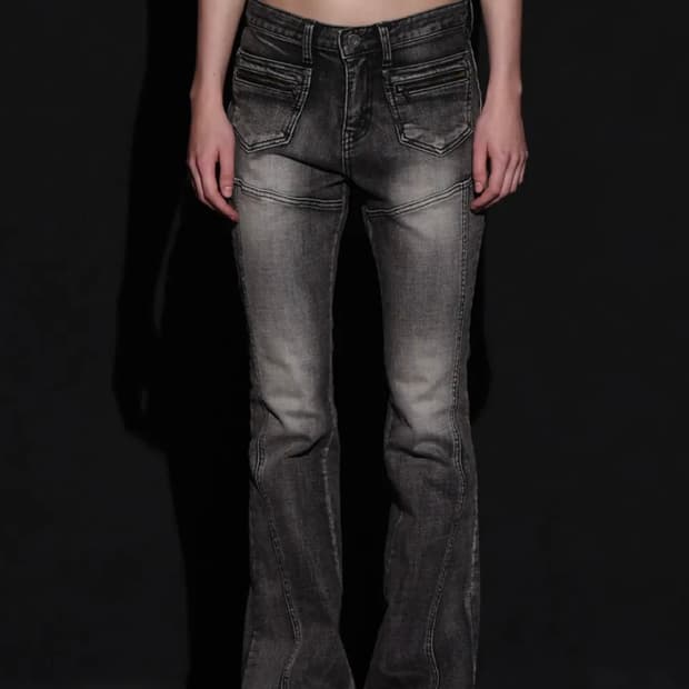 보헤미안서울 프론트포켓 부츠컷 데님 FRONT POCKET BOOTS C