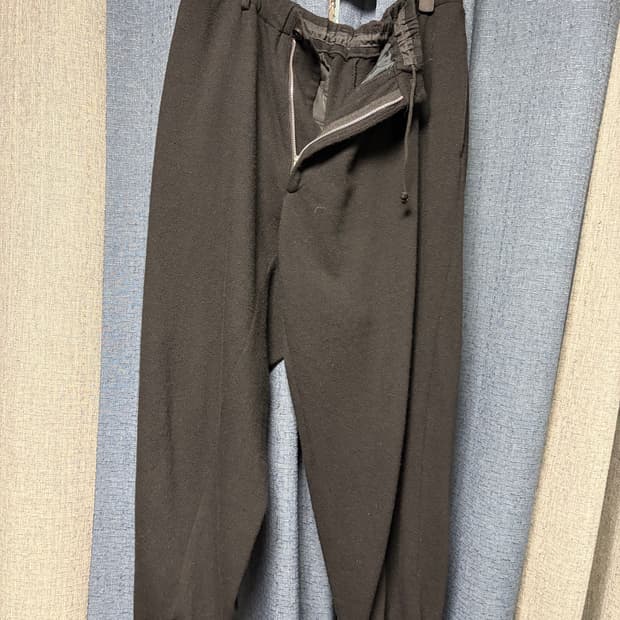 요지 야마모토 뿌르옴므 겨울 울 팬츠