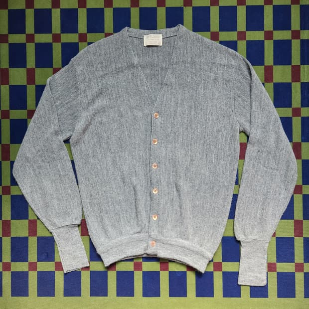 80s Jefflinks 오올론 아크릴 가디건