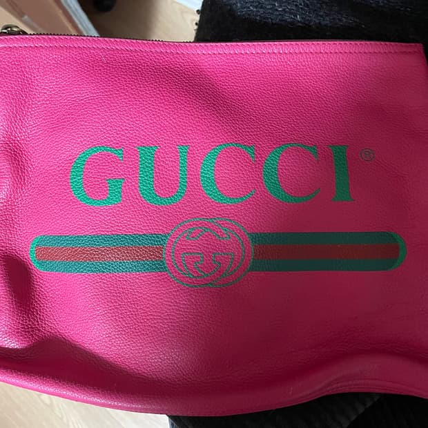 구찌 핑크 클러치