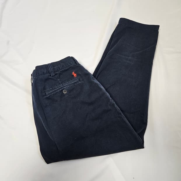 폴로 랄프로렌 클래식 치노팬츠 포니 프레스턴 슬랙스 바지 34