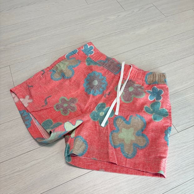 배럴 barrel 패턴 쇼츠 25인치