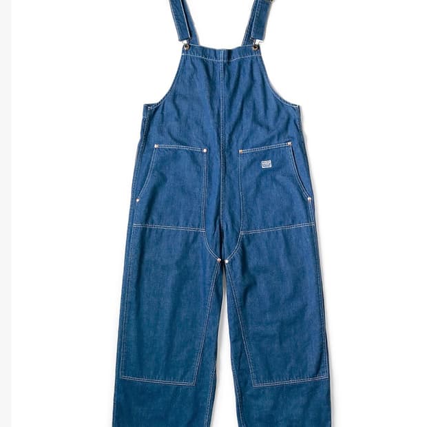 캐피탈 11.5oz 데님 스미스 오버롤 1사이즈