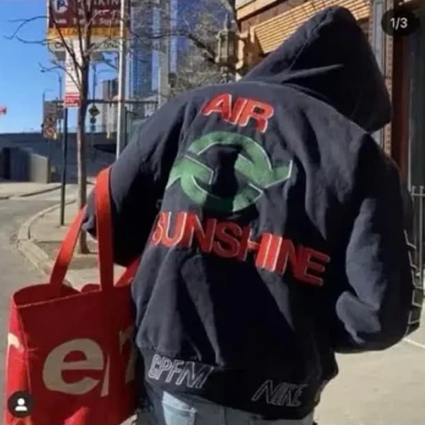 극미중고 L) 나이키 x cpfm 워크자켓 