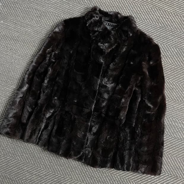 chatelaine 아카이브 우먼스 밍크 자켓 브라운y 5009