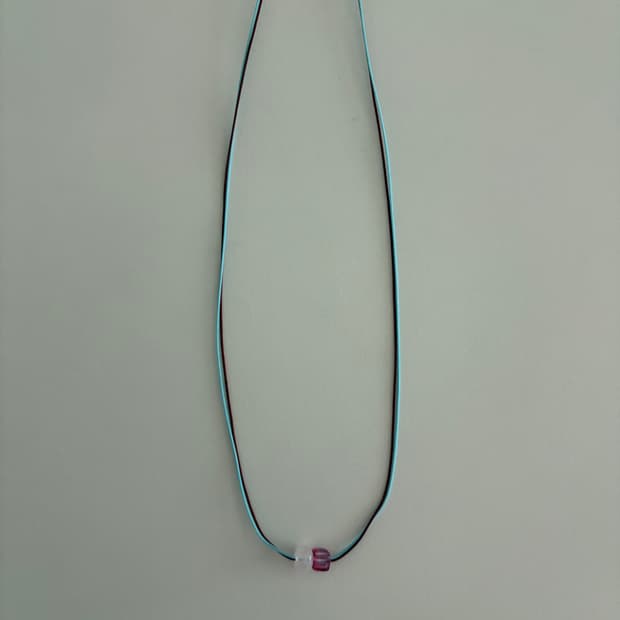 🩵 Twin Bead Necklace