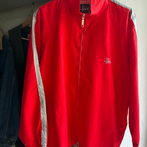 90‘s 스투시스포츠 리플렉티브 바람막이