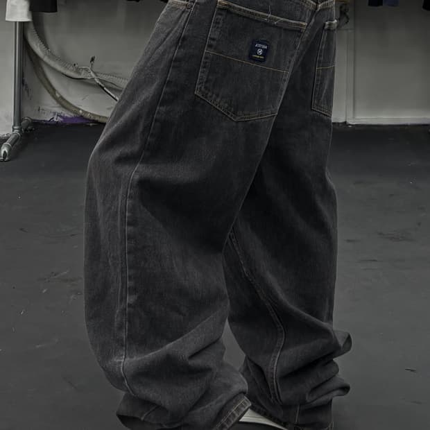 노티카 올드스쿨 데님팬츠