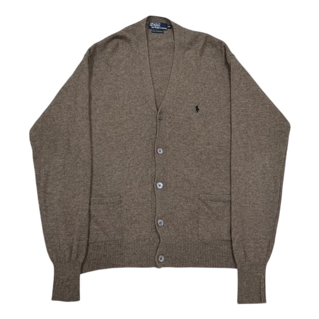 폴로 랄프로렌 포니 램스울 니트 가디건 100