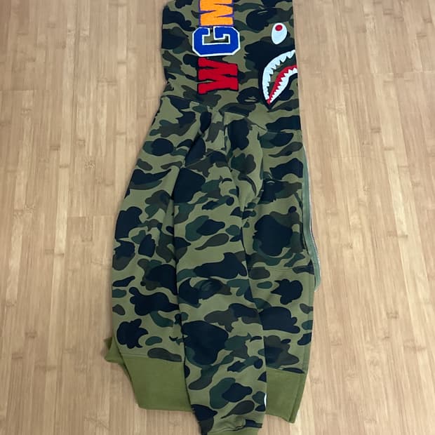 베이프 후드집업 S