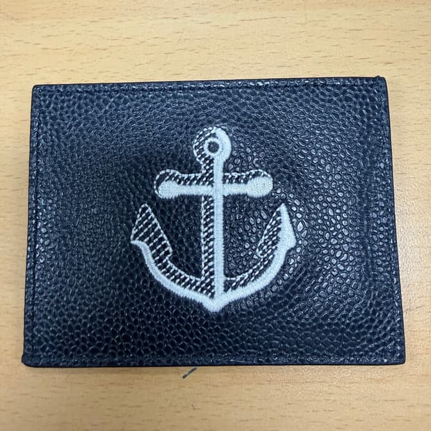 톰브라운 네이비 앵커 카드지갑