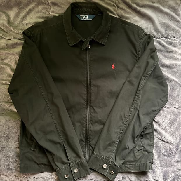 폴로 랄프로렌 코튼 자켓 블랙