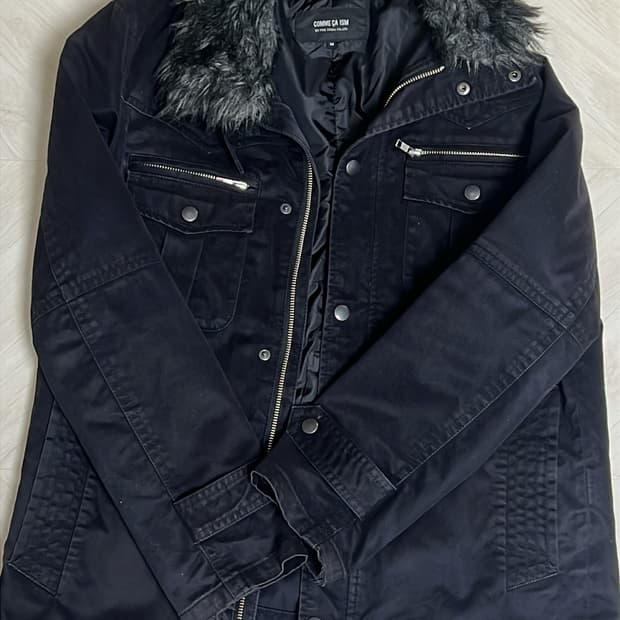 japan vkei fur jacket