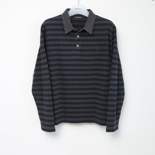 해칭룸 스트라이프 폴로티 (VTG Stripe Polo Tee)