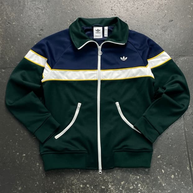 90 아디다스 배색 트랙탑 져지