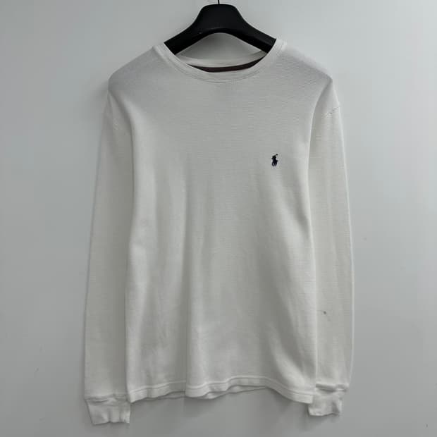 95 폴로 랄프로렌 남자 와플 롱슬리브 긴팔 티셔츠