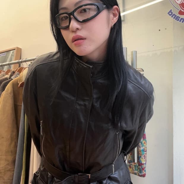 LOEWE Vintage Lamb Leather Jacket
