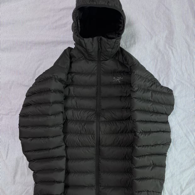 (S급,택보유) 아크테릭스 세륨 후디 블랙 