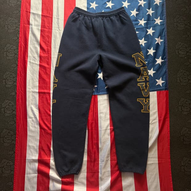 [military] 밀리터리 미 해군 soffe navy 스웻팬츠 -4