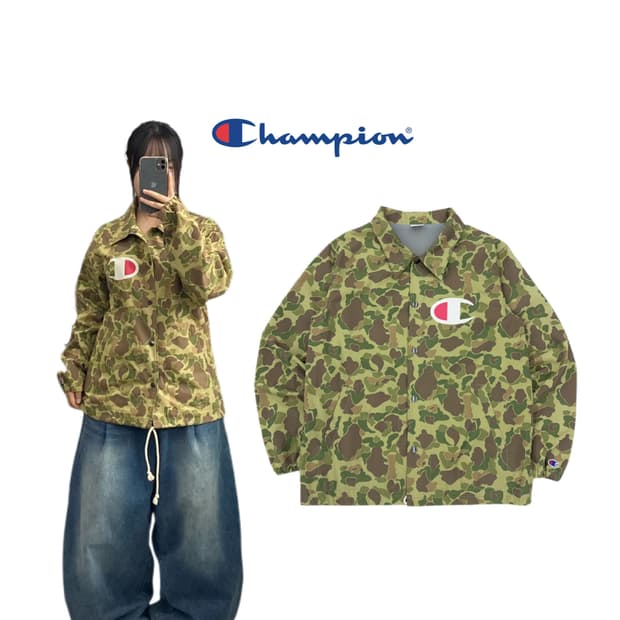 JPN 제팬 챔피온 카모 브루클린 코치자켓