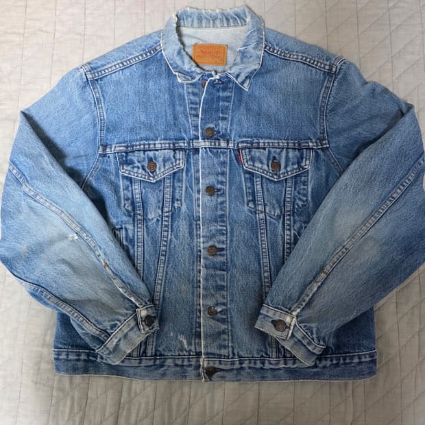 [OS] 80s 빈티지 리바이스 3RD 데님 자켓 MADE IN FRAN