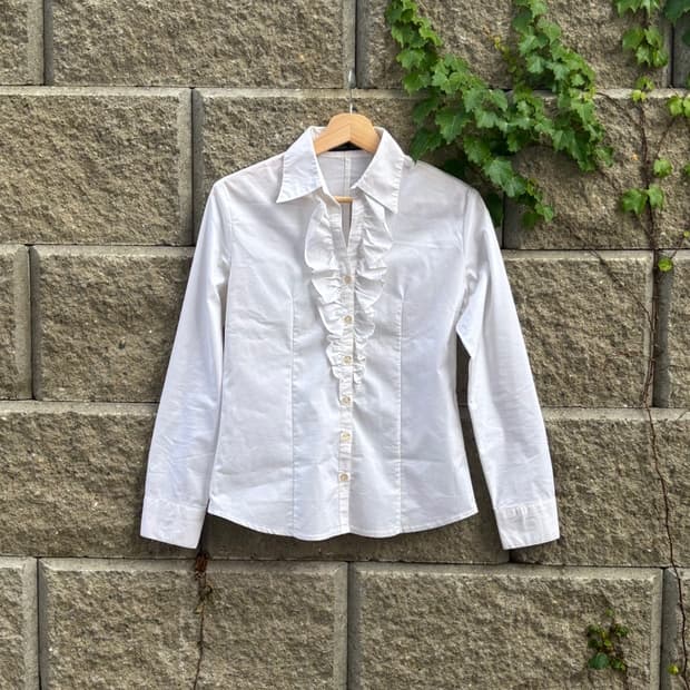 White Frill Shirts