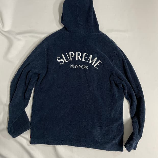 슈프림 16ss 테리 후드집업 