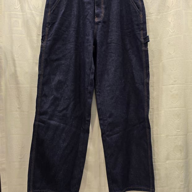 거의새거) 무신사 스탠다드 카펜터 데님 팬츠 청바지 통바지 36