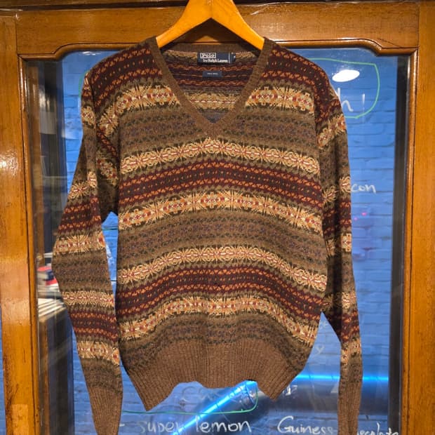 00'S 폴로랄프로렌 페어아일니트 