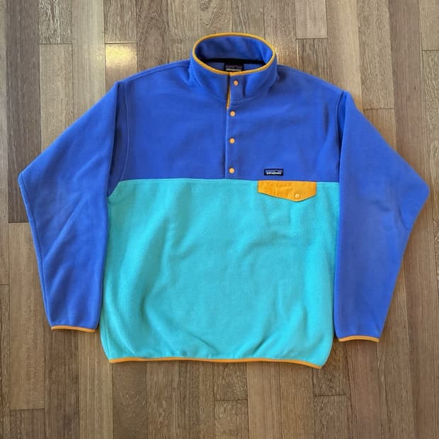 16FW 파타고니아 신칠라 스냅-T 블루/민트