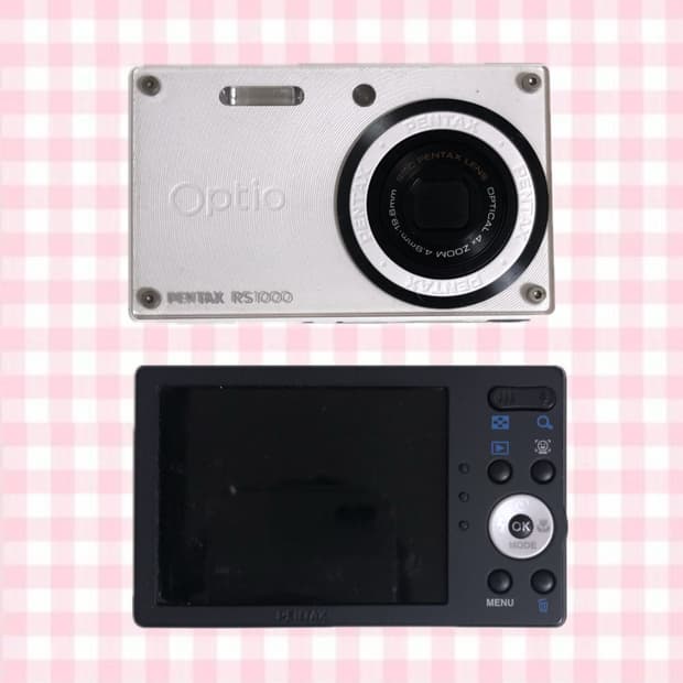 아이브레이 디카) 펜탁스 rs1000 디지털카메라 빈티지