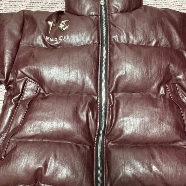 떠그클럽 퍼플 패딩 1사이즈 새상품 