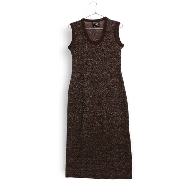 민소매 빈티지 원피스 니트