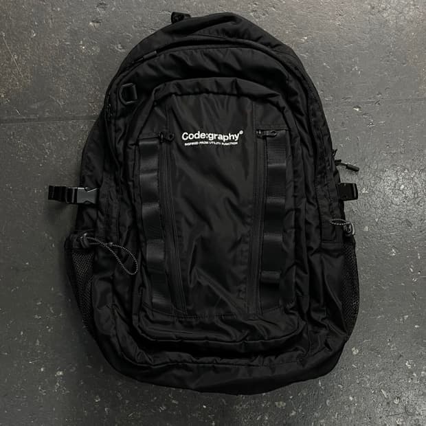 코드그라피 유틸리티 웨빙 백팩 