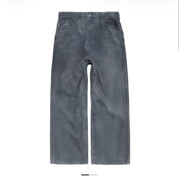 [3] 폴리테루 코티드 고시마데님 팬츠 블루