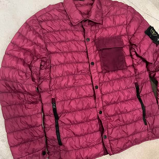 스톤아일랜드 마이크로 YARN DOWN XL