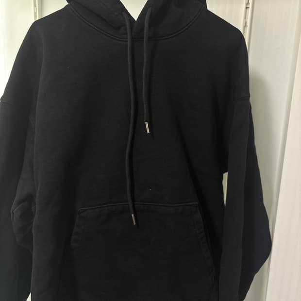 소버먼트 블랙 후드티 L