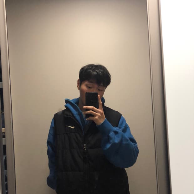 나이키 acg 조끼패딩