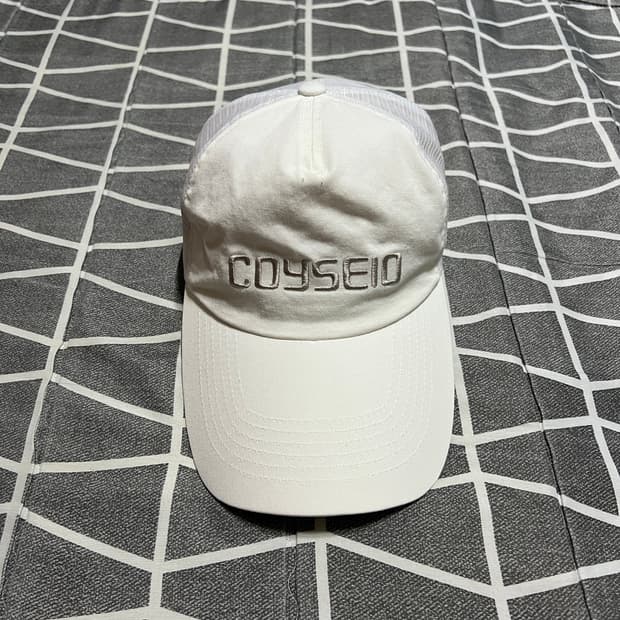 코이세이오 로고 매쉬 볼캡 -화이트-