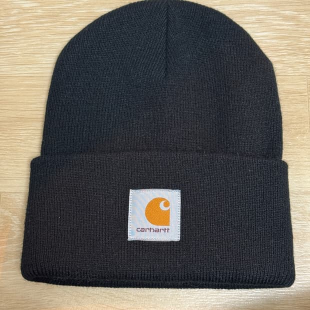 칼하트 롱 비니 블랙