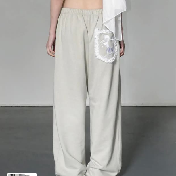 Eyeer 스웻팬츠 스톤그레이 xs