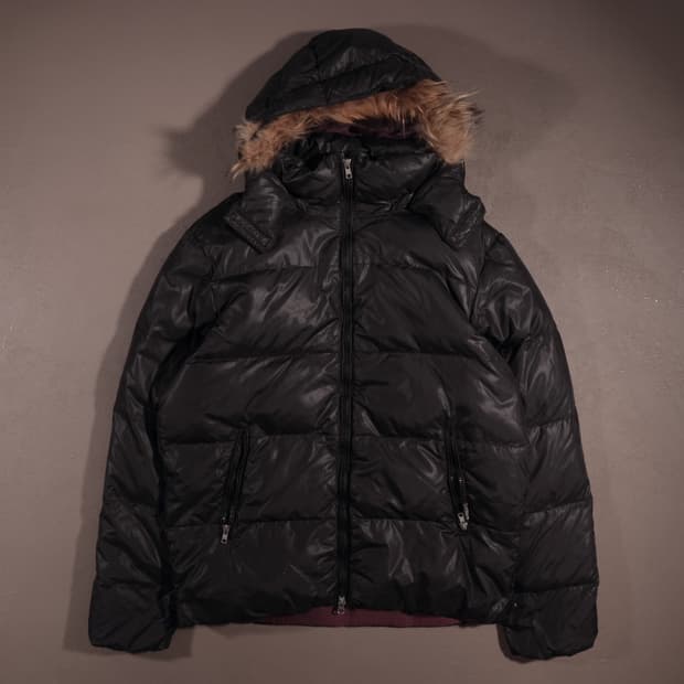 AVIREX FUR HOODIE PUFFER