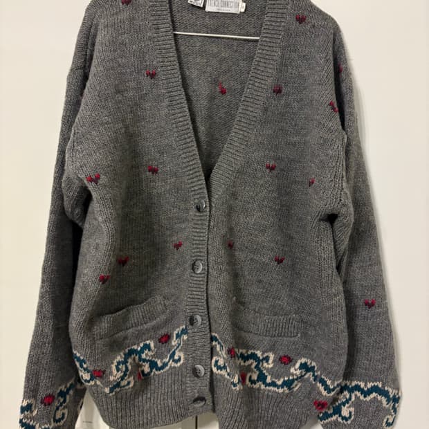 남녀공용 빈티지 가디건