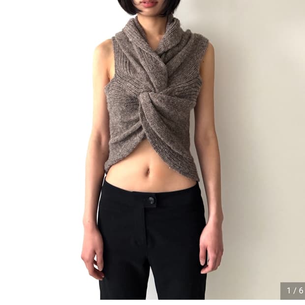 Twisted Knit Top